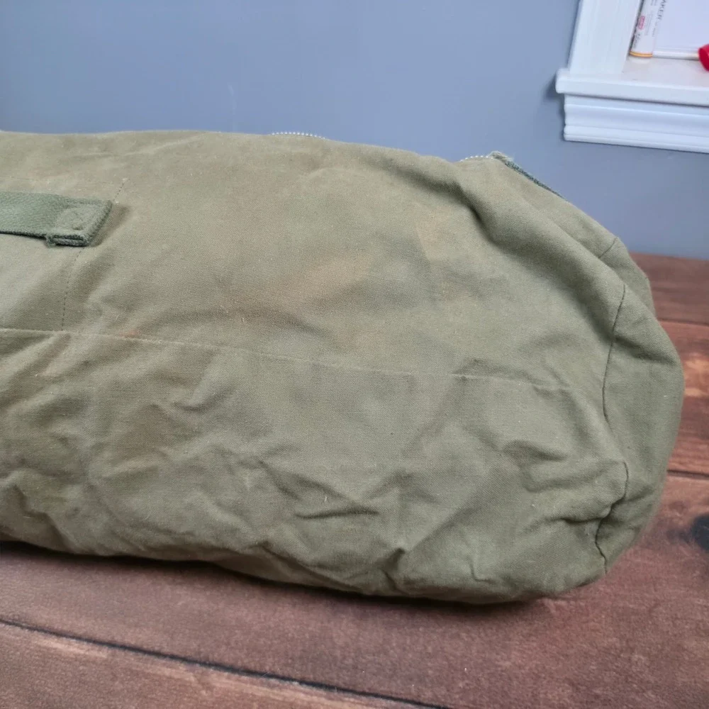 Eastern Canvas Products Duffel Bag Mens Large Olive Green Good 1010 Traveler